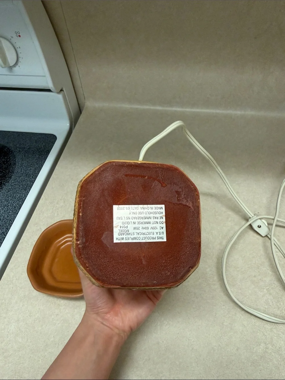 Scentsy terracotta style